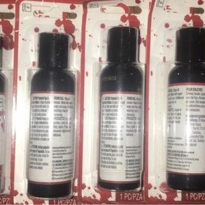 Fake Stage Blood Bundle 4-2FL Oz Bottles. Brand New